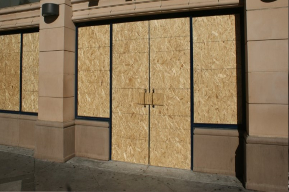 Boarding Up in Wallington, SM6